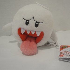 Little Buddy Super Mario Nintendo Plush Ghost Boo NWT